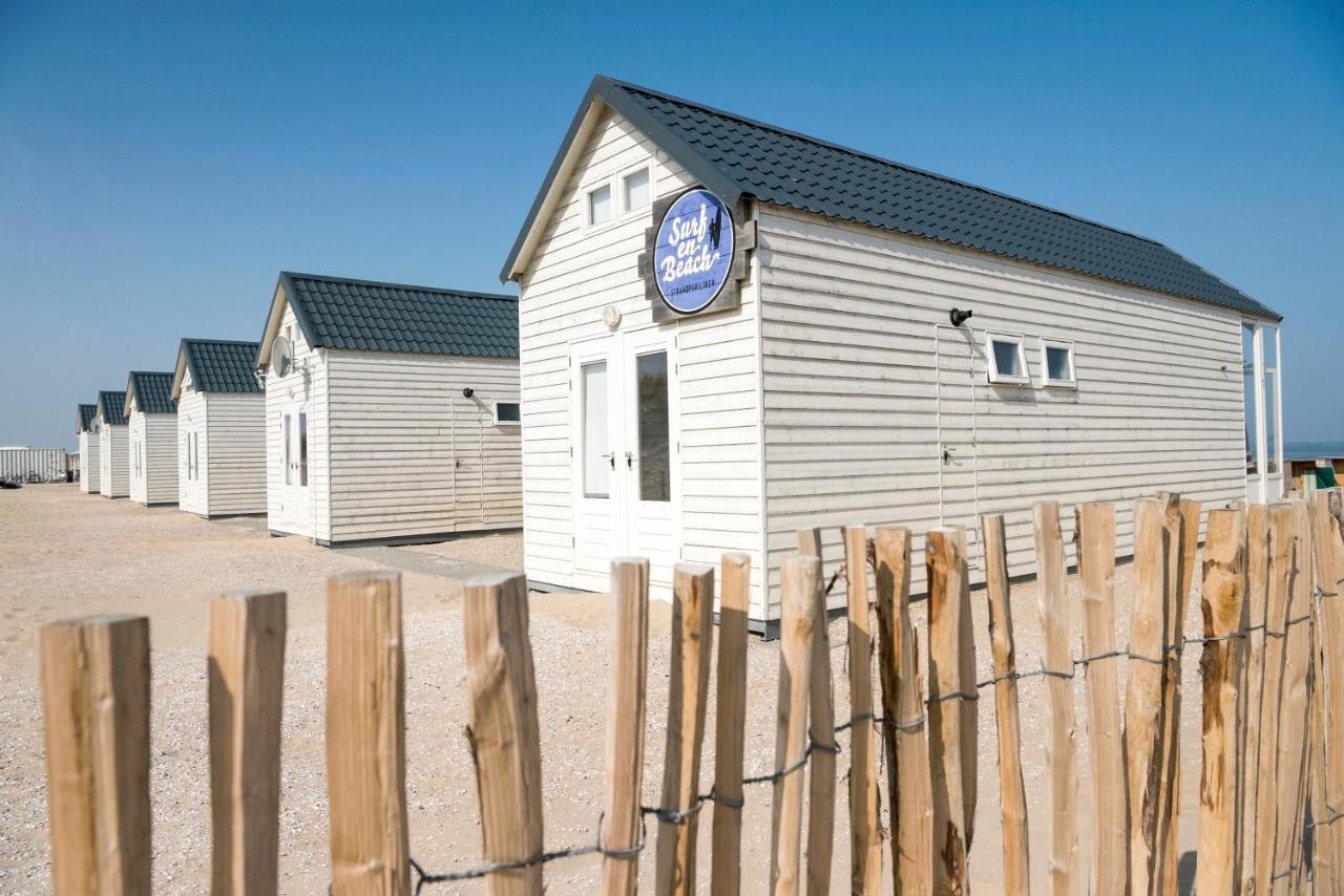 Surf En Beach Strandhuisjes Katwijk aan Zee Екстериор снимка